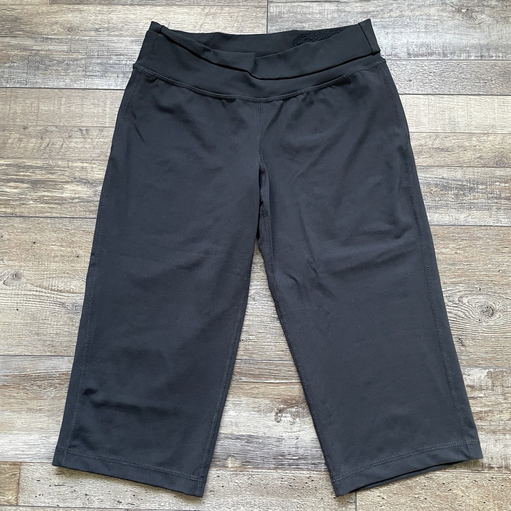 Patagonia Pliant Knickers #55770 Womens S Black Cropped Yoga Gym Sustainable